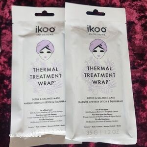 NEW set of 2 professional thermal hair treatment wrap self care spa day
